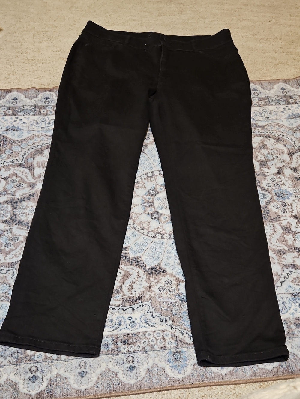 Lane Bryant Black Straight Leg Jeans - Classic Everyday Style